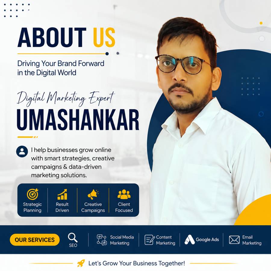 Digital marketing expert umashankar